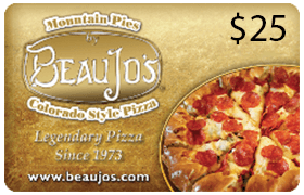 Beau Jo's Colorado Style Pizza Gift Cards