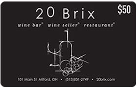 20 Brix Gift Cards