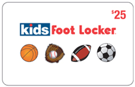 Kids Foot Locker Gift Cards