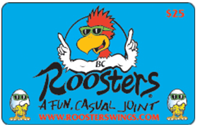 Roosters Restaurant Gift Cards