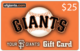 San Francisco Giants Gift Cards