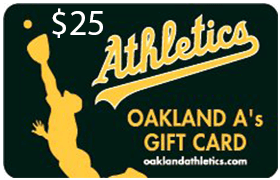 Oakland Athletics Gift Cards