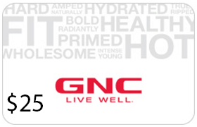 GNC Gift Cards