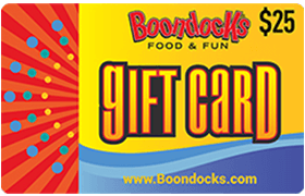Boondocks Fun Center Gift Cards