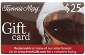 Fannie May Fine Chocolates Gift Cards
