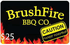 BrushFire BBQ Co. Gift Cards