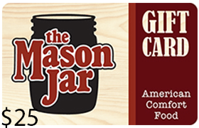 Mason Jar Restaurant Gift Cards