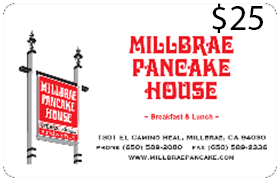 Millbrae Pancake House Gift Cards