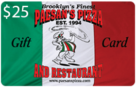 Paesan's Pizza Gift Cards