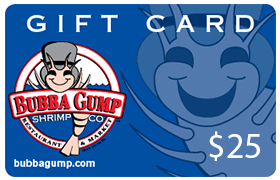 Bubba Gump Shrimp Co. Gift Cards