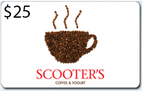 Scooter's Coffee and Yogurt Gift Cards