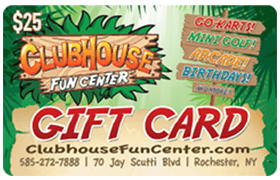 The Clubhouse Fun Center Gift Cards