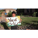 Garage sale advertising - 14 year old 